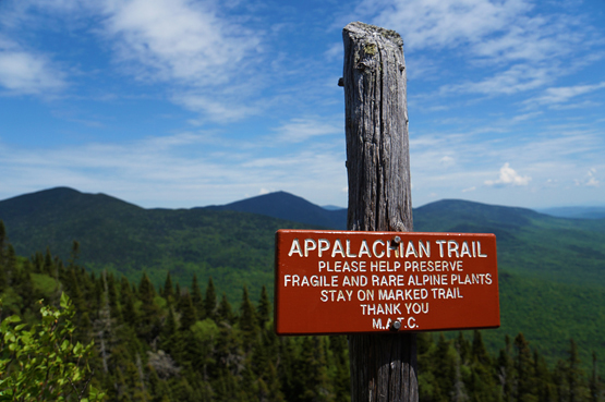 fire wardens trail mount abraham maine 4000 footers new england appalachian trail